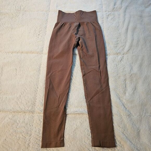 Women Vital Seamless Contour Workout Leggings Scrunch Butt High Waist Gym. Small - Picture 3 of 4